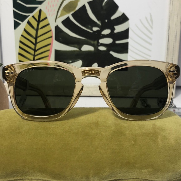 Gucci Accessories - 🌕 GUCCI Square Gold Sunglasses 49mm